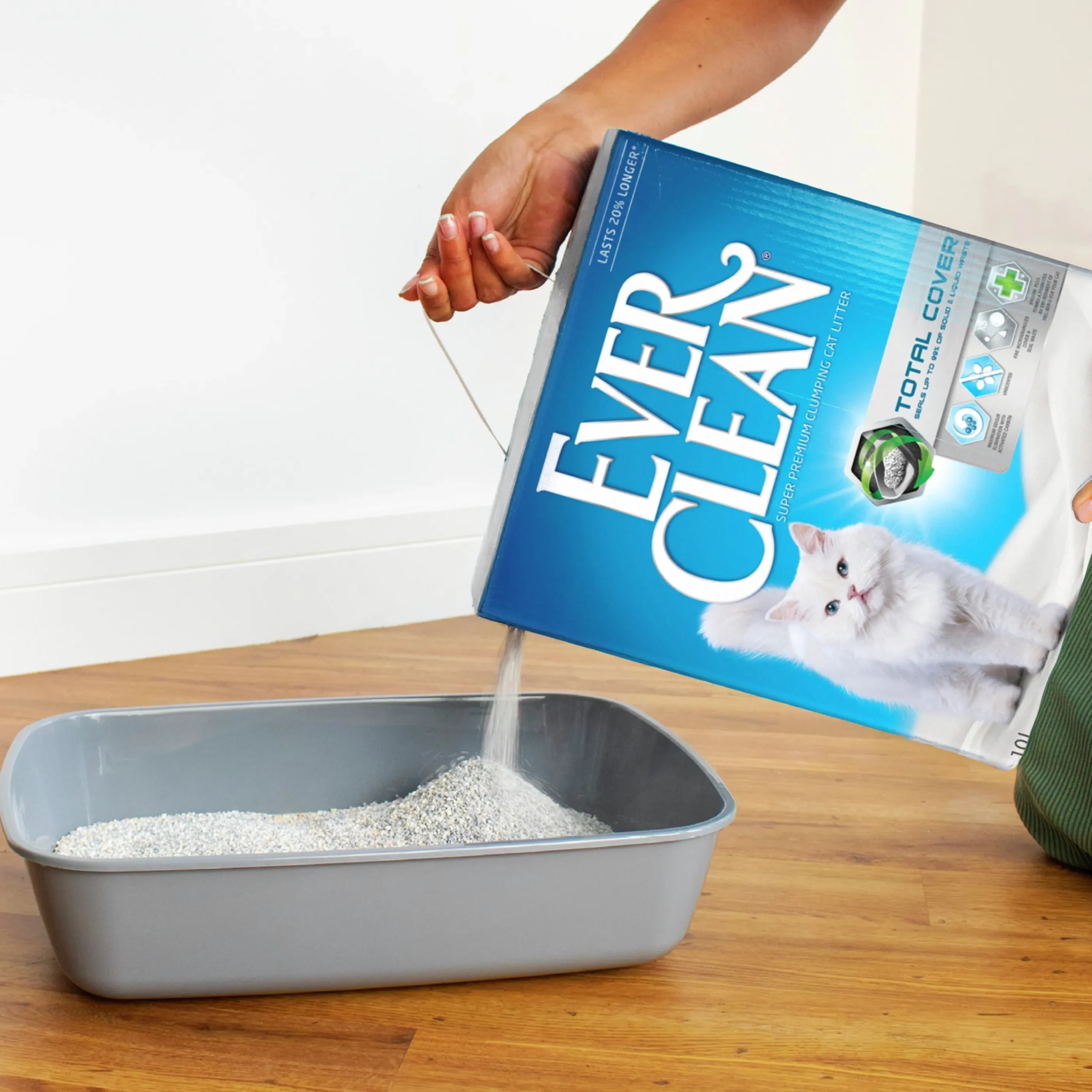Kattsand Ever Clean Total Cover 10L