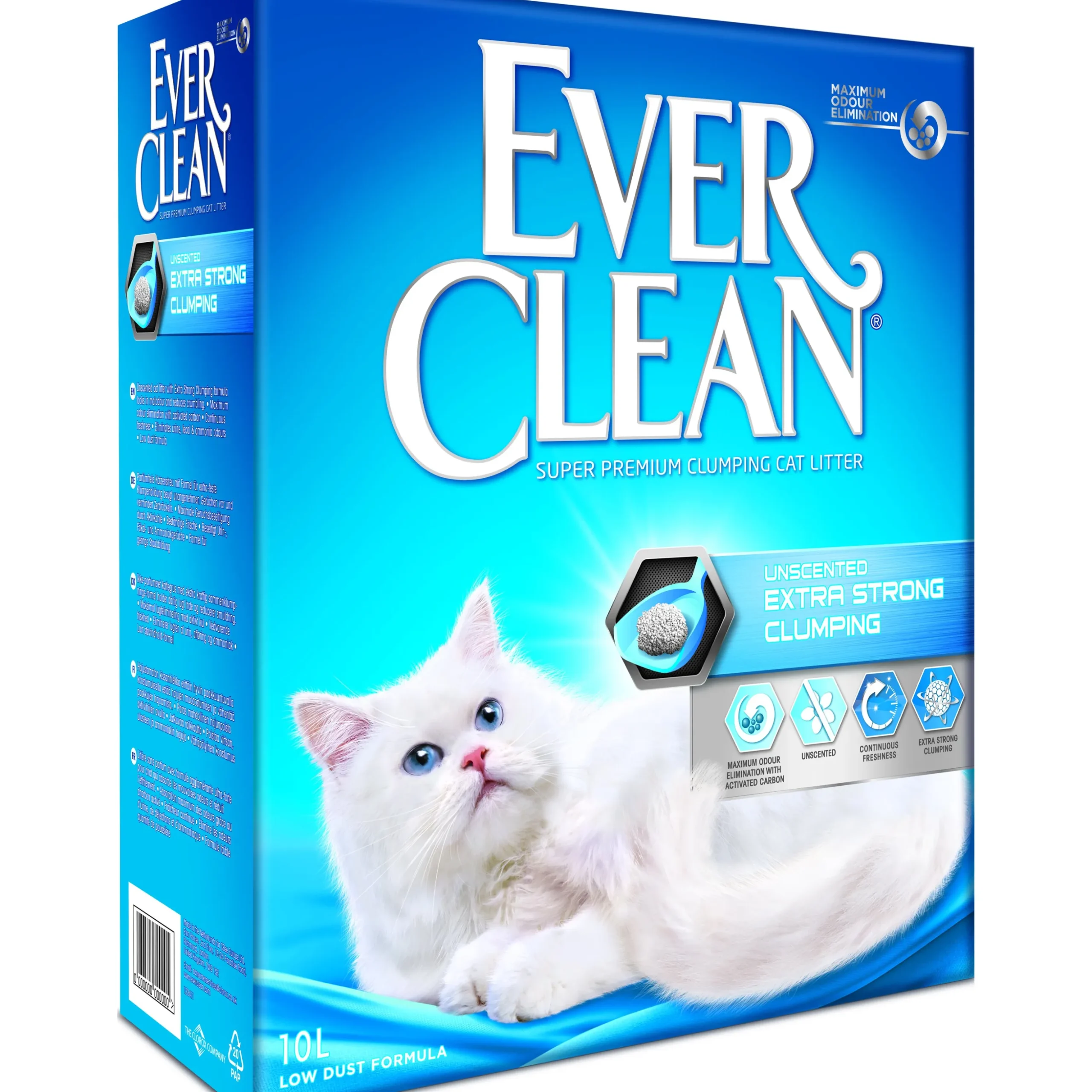 Kattsand Ever Clean Unscented Extra Strong Clumping 10L