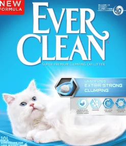 Kattsand Ever Clean Unscented Extra Strong Clumping 10L