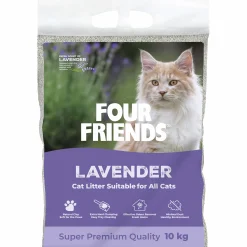 Kattsand Four Friends Lavendel 10kg