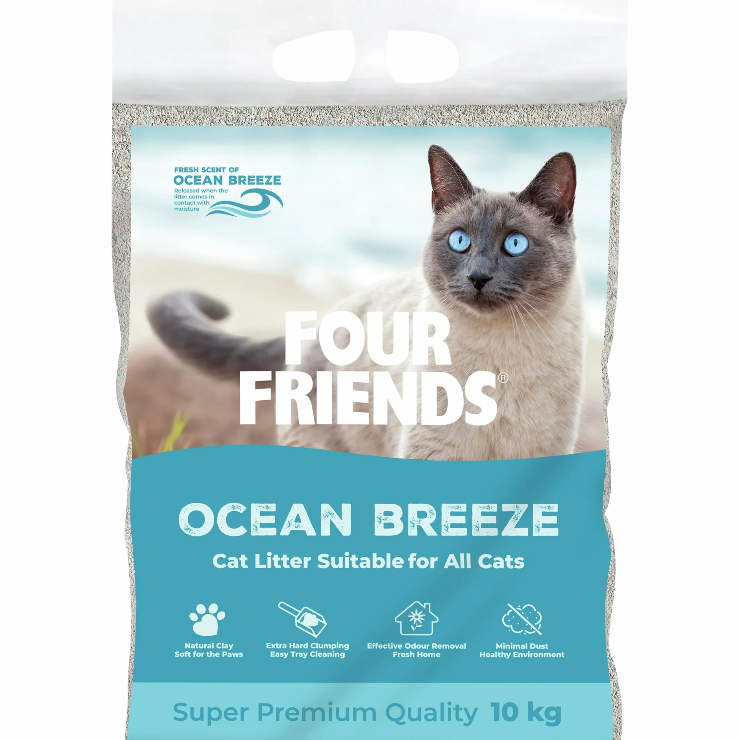 Kattsand Four Friends Ocean Breeze 10kg