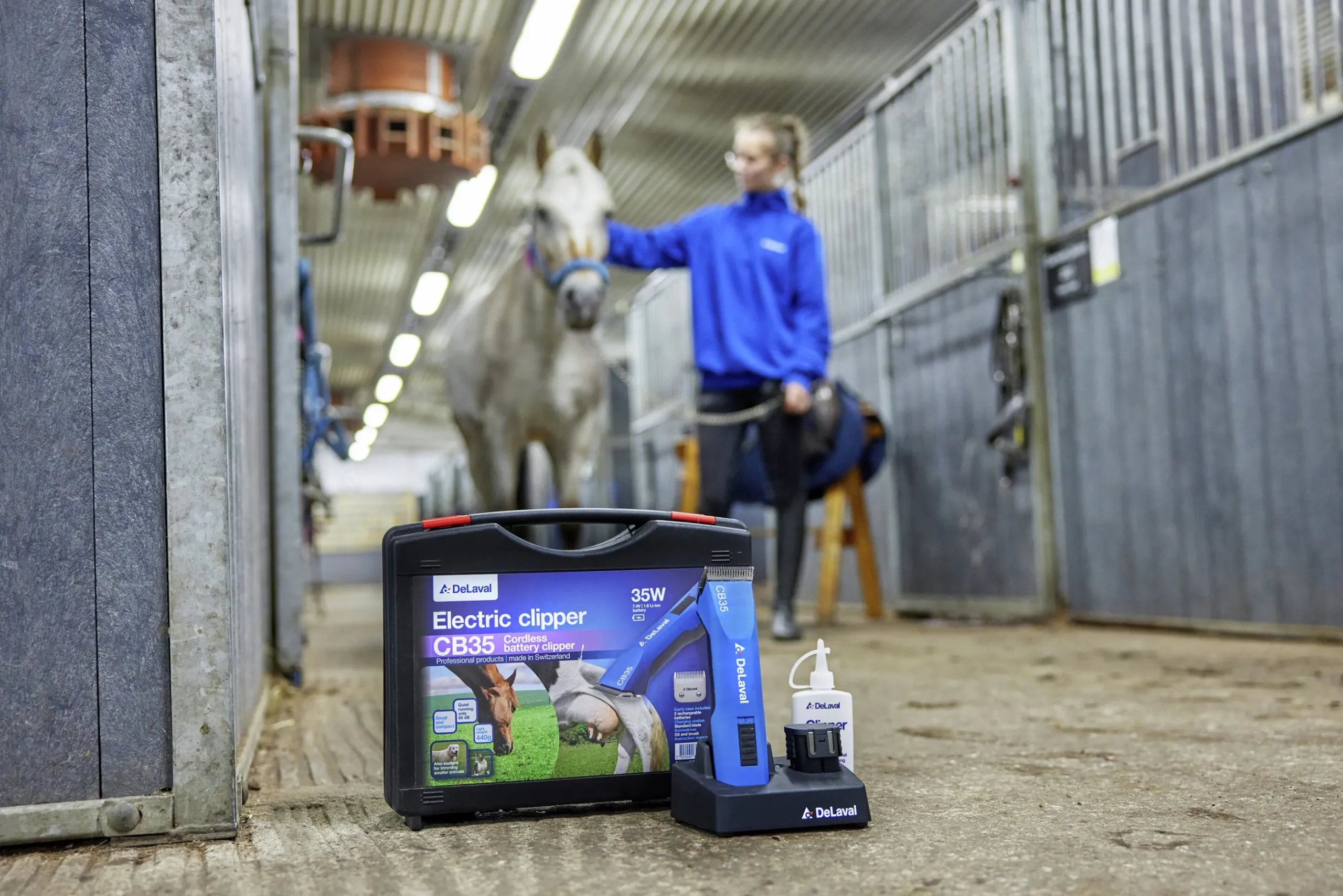 Klippmaskin DeLaval CB35 häst/husdjur