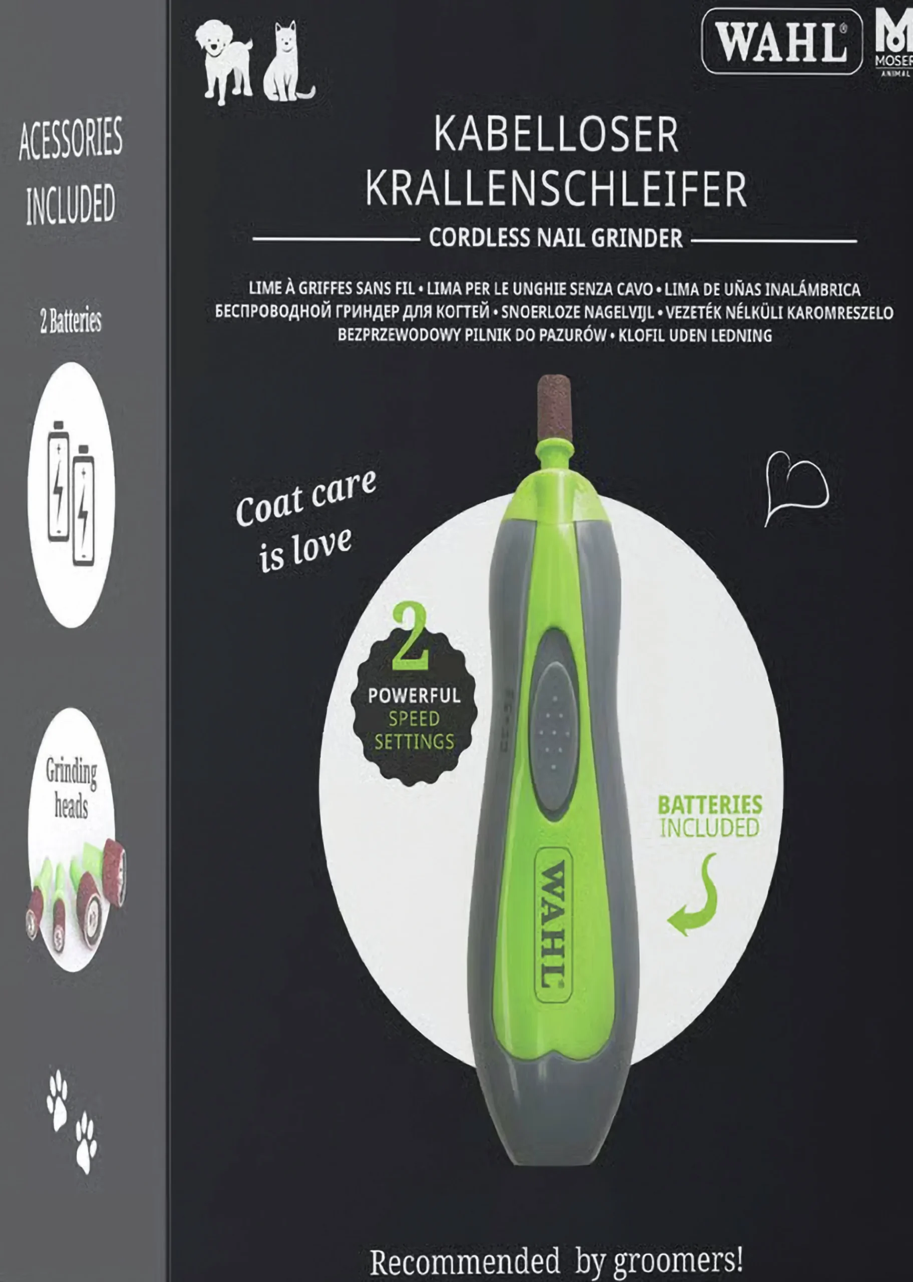 Kloslip Elektrisk klofil Wahl Sladdlös