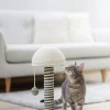 Klöspelare för kattunge Kerbl Funghi Vit/Svart 42cm