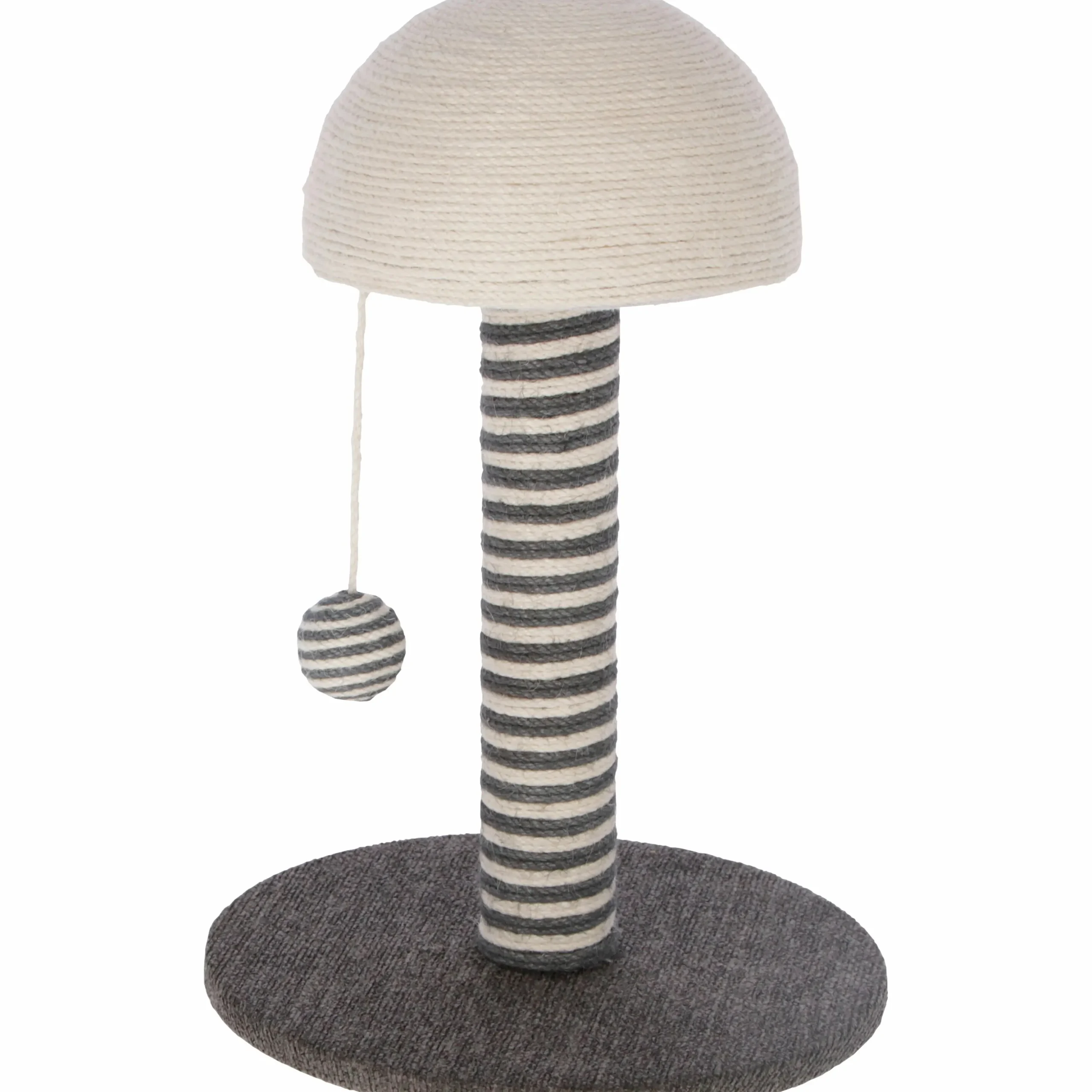 Klöspelare för kattunge Kerbl Funghi Vit/Svart 42cm