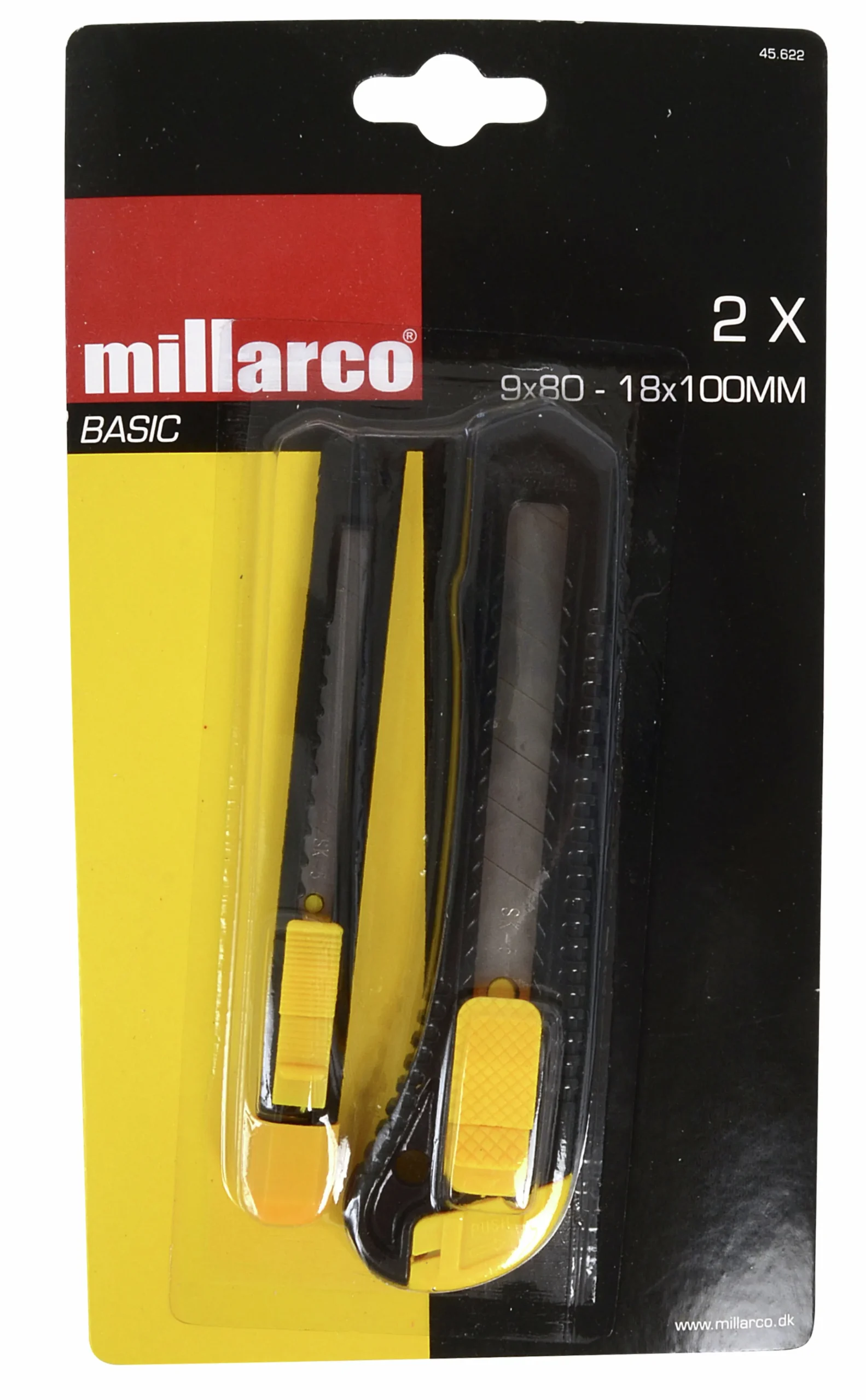 Kniv Millarco WorkIT 9mm och 18mm 2-p