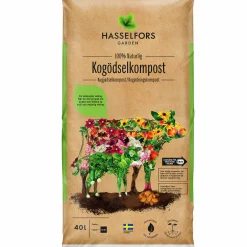 Kogödselkompost Hasselfors 40L