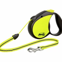 Koppel Flexi Neon Reflect Lina Gul M 5m