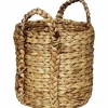 Korg Granngården Vattenhyacint Flätade handtag S Ø25x23cm