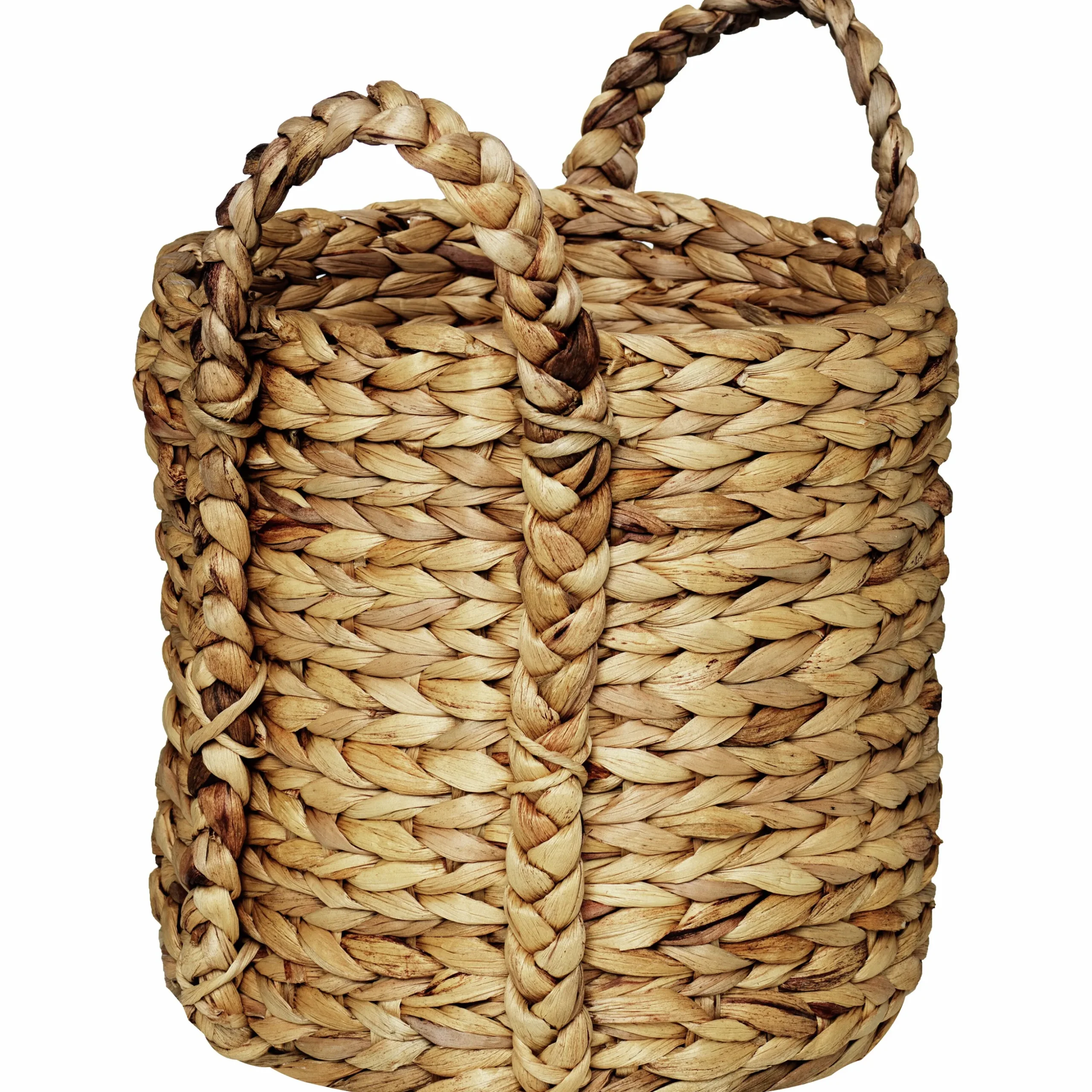 Korg Granngården Vattenhyacint Flätade handtag S Ø25x23cm