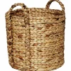 Korg Granngården Vattenhyacint Flätade handtag M Ø30x29cm