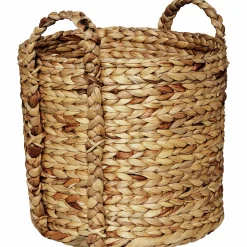 Korg Granngården Vattenhyacint Flätade handtag M Ø30x29cm