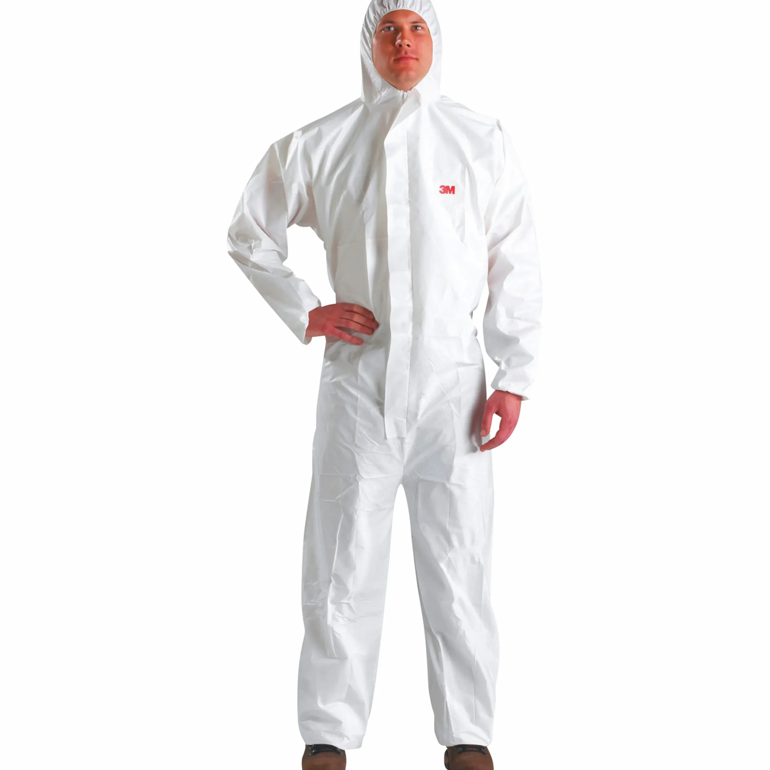 Korttidsoverall 3M 4510 Vit XL