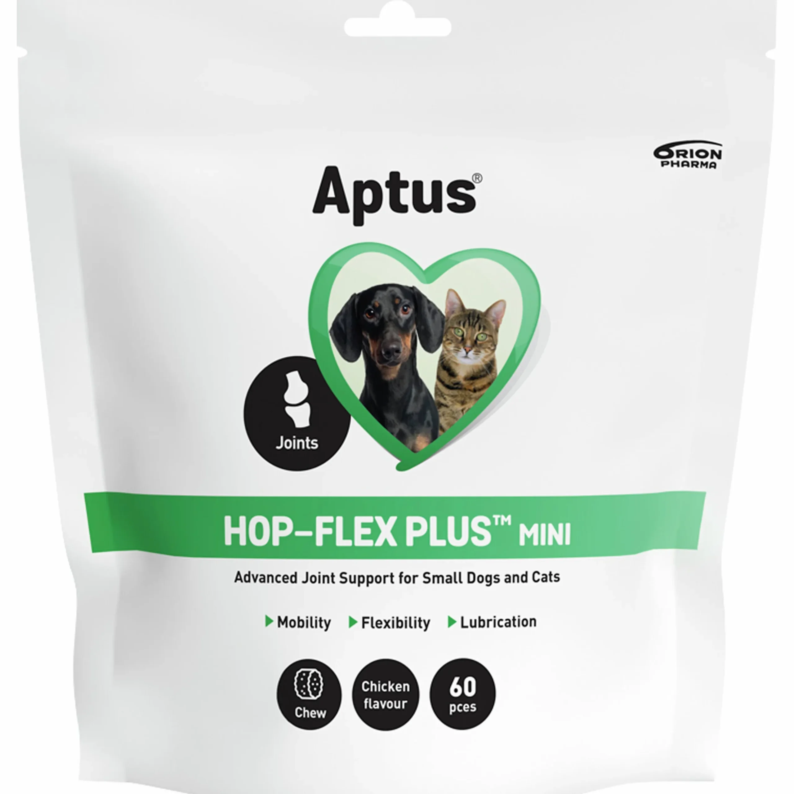 Kosttillskott Aptus Hop-Flex Plus Mini Tuggbitar 60-p