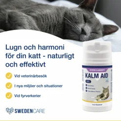 Kosttillskott Katt Swedencare KalmAid Gel 50ml