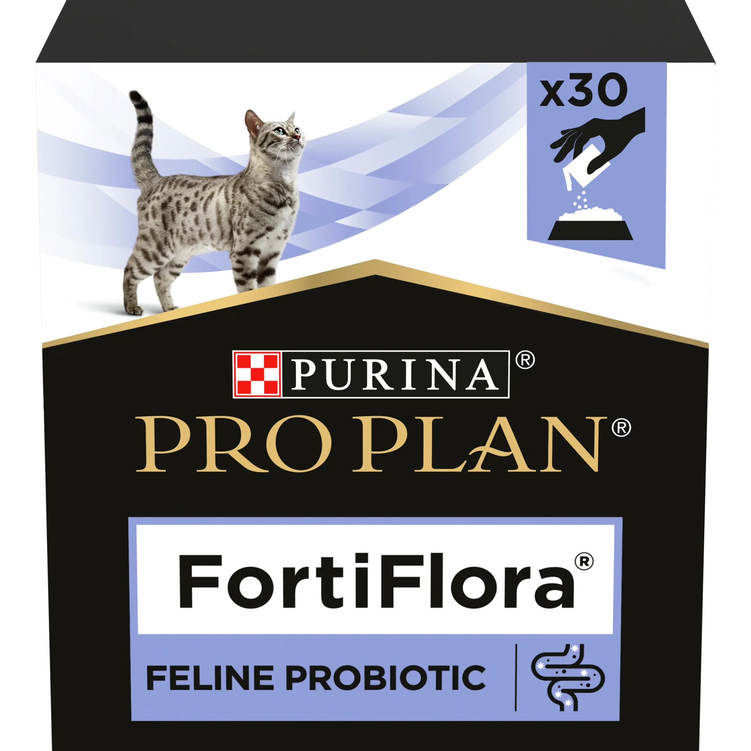 Kosttillskott Purina Pro Plan FortiFlora Katt 30x1g