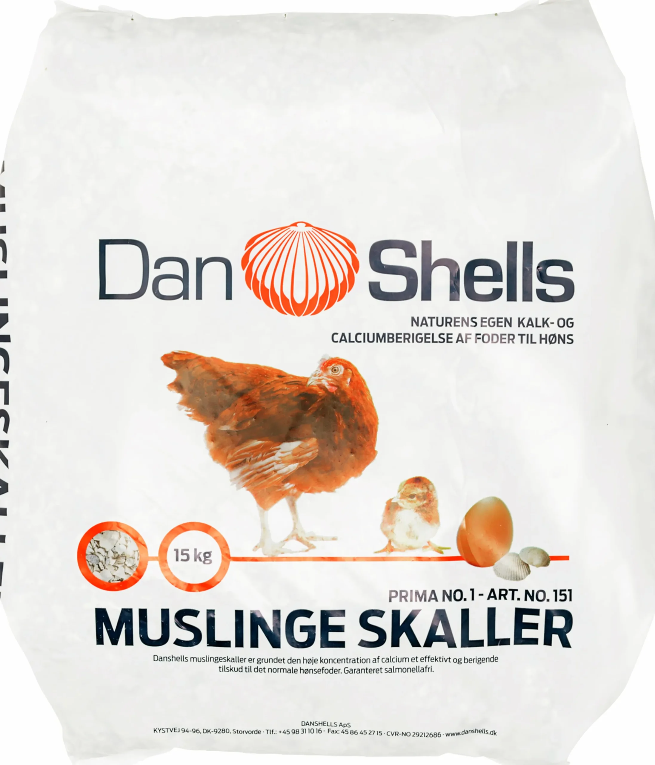 Kosttillskott Snäckskal 15kg