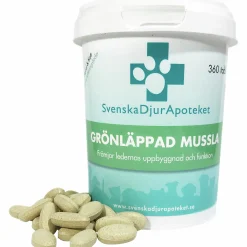 Kosttillskott Svenska DjurApoteket Grönläppad Mussla 120-p
