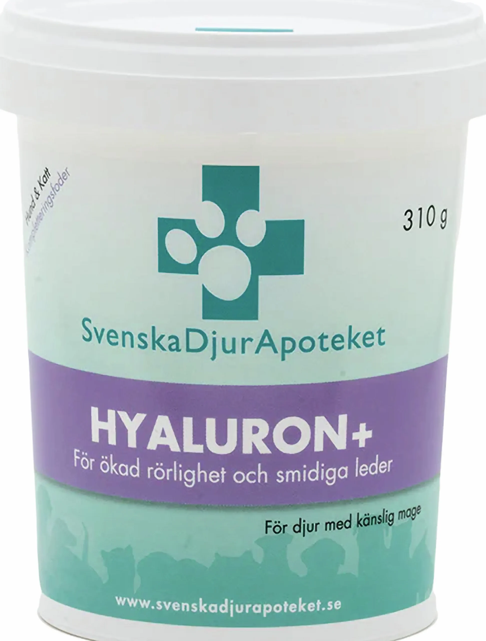 Kosttillskott Svenska DjurApoteket Hyaluron+ 310g