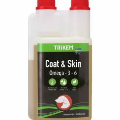 Kosttillskott Trikem Coat & Skin Olja 500ml