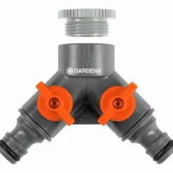 Krankoppling Gardena Classic 2-vägskran 1/2"-3/4"