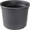 Kruka Orthex Epoque Återvunnen plast Svart Ø24cm 6L
