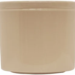 Kruka Zeline Cylinder Beige med rand Ø17cm
