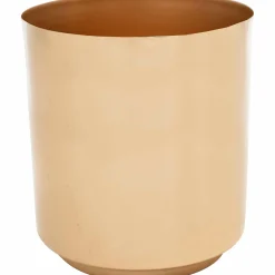 Kruka Zeline Cylinder Metall Guld Ø14,5cm