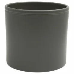 Kruka Zeline Cylinder Rand Matt Grön Ø23cm höjd 21cm