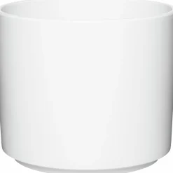 Kruka Zeline Cylinder Vit Ø20,5cm höjd 18,5cm