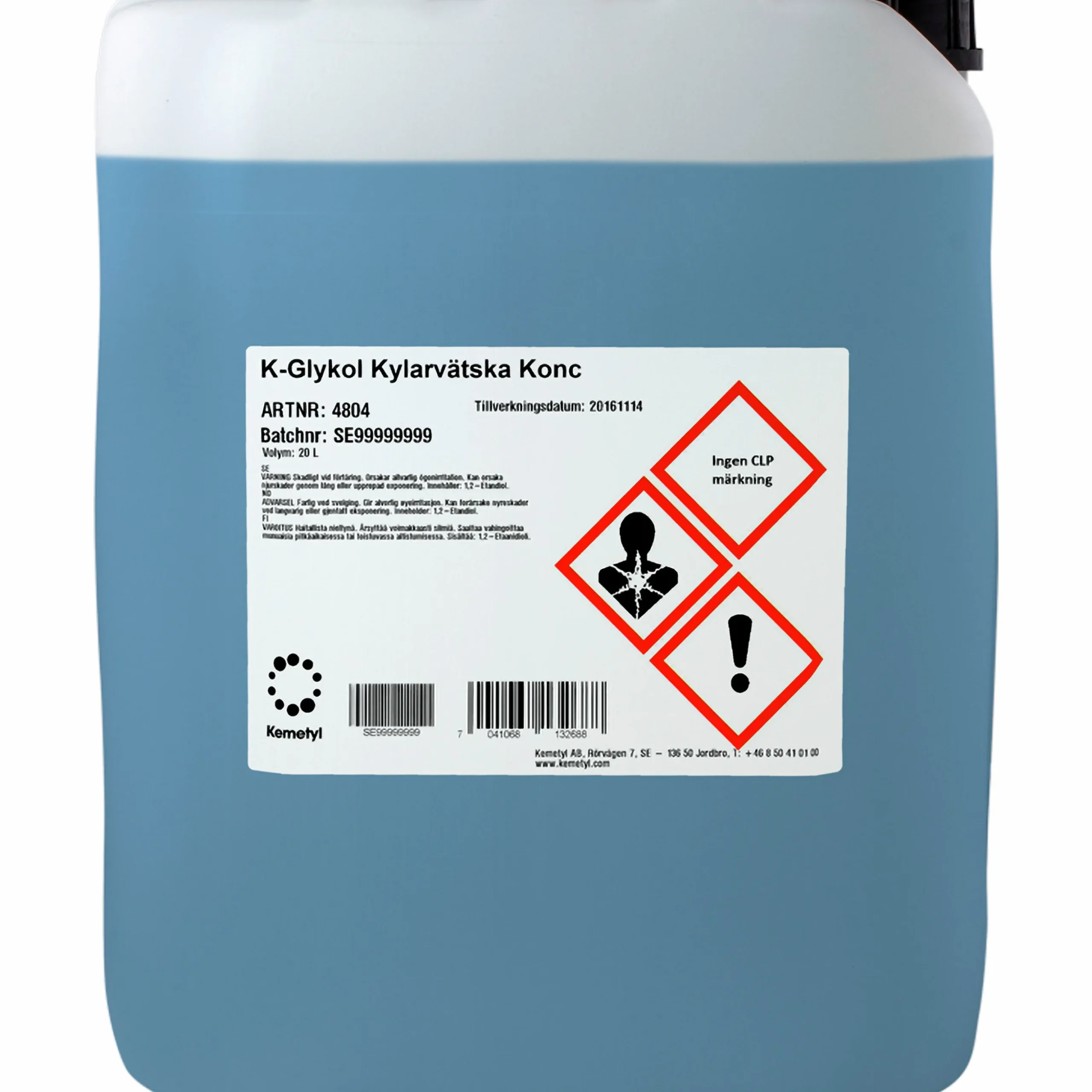 Kylarvätska Kemetyl K-Glykol Koncentrerad