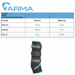 Kylbandage ARMA Svart 2-p