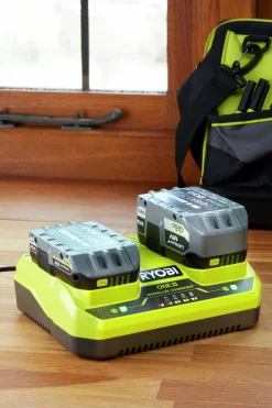Laddare Ryobi Dubbel RC18240 ONE+ 18V