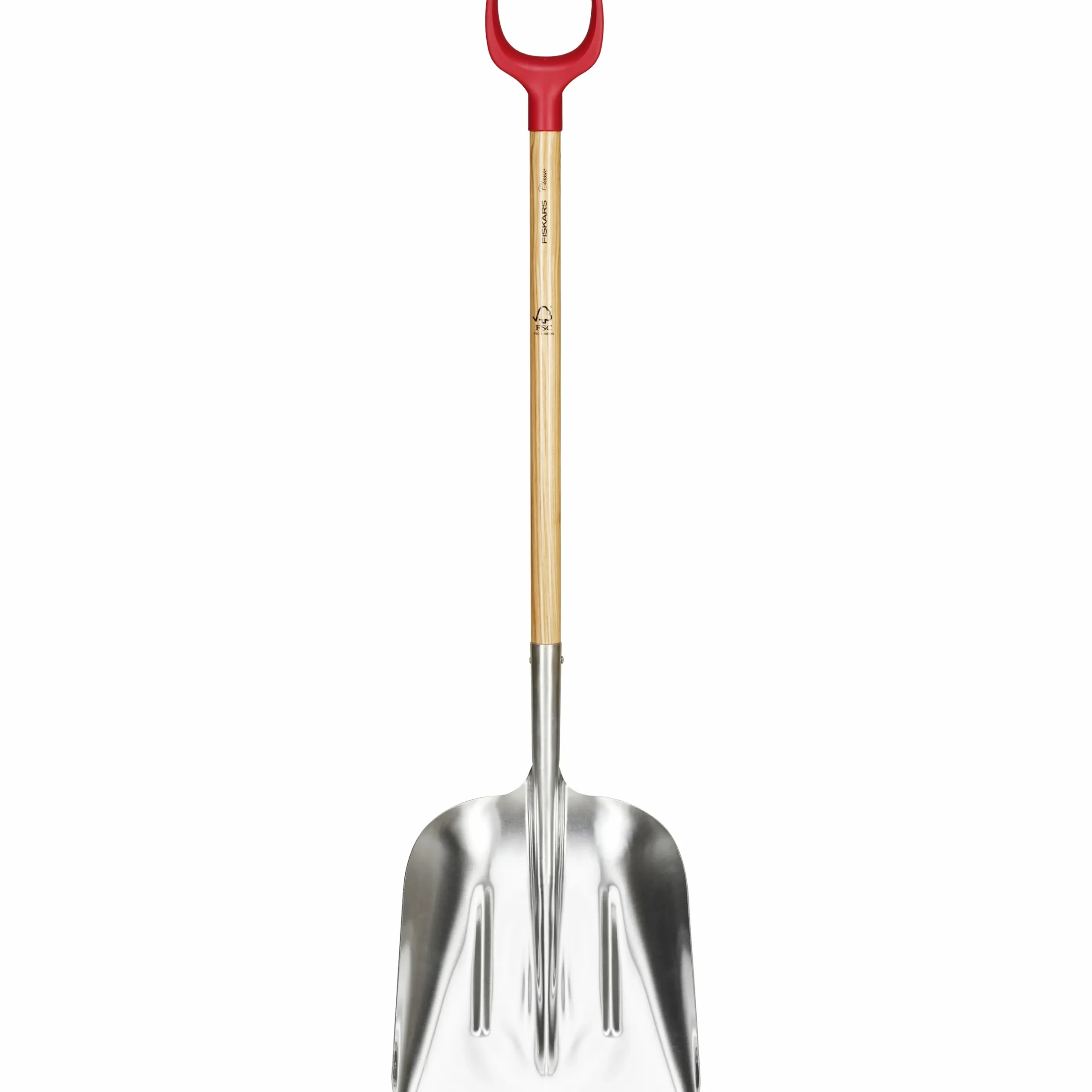 Ladugårdsskyffel Fiskars Classic Aluminium/Trä