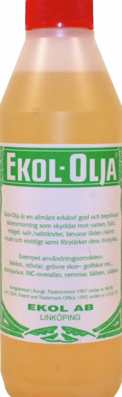 Läderolja Ekol Ofärgad 500ml
