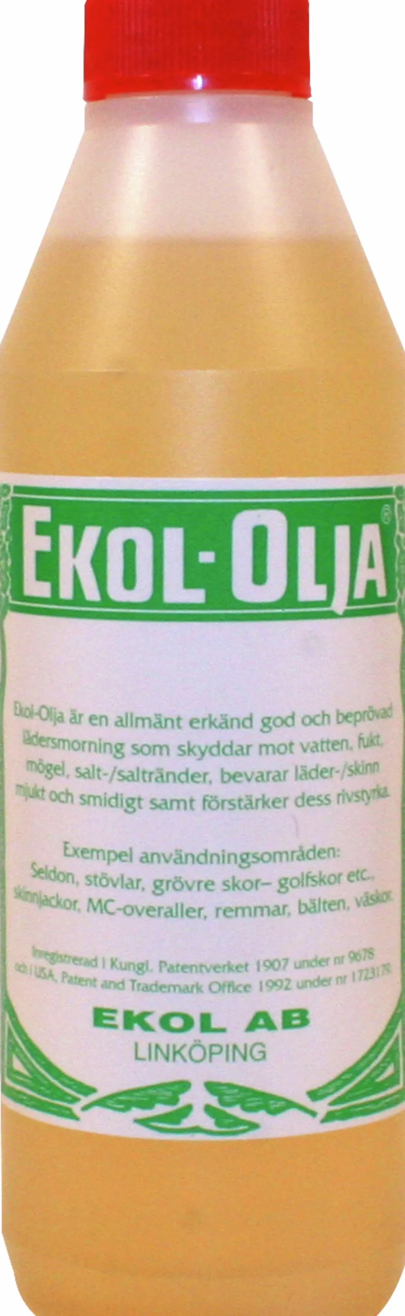 Läderolja Ekol Ofärgad 500ml