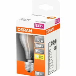 LED-lampa Osram E27 60W