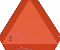 LGF-skylt Farming aluminium orange