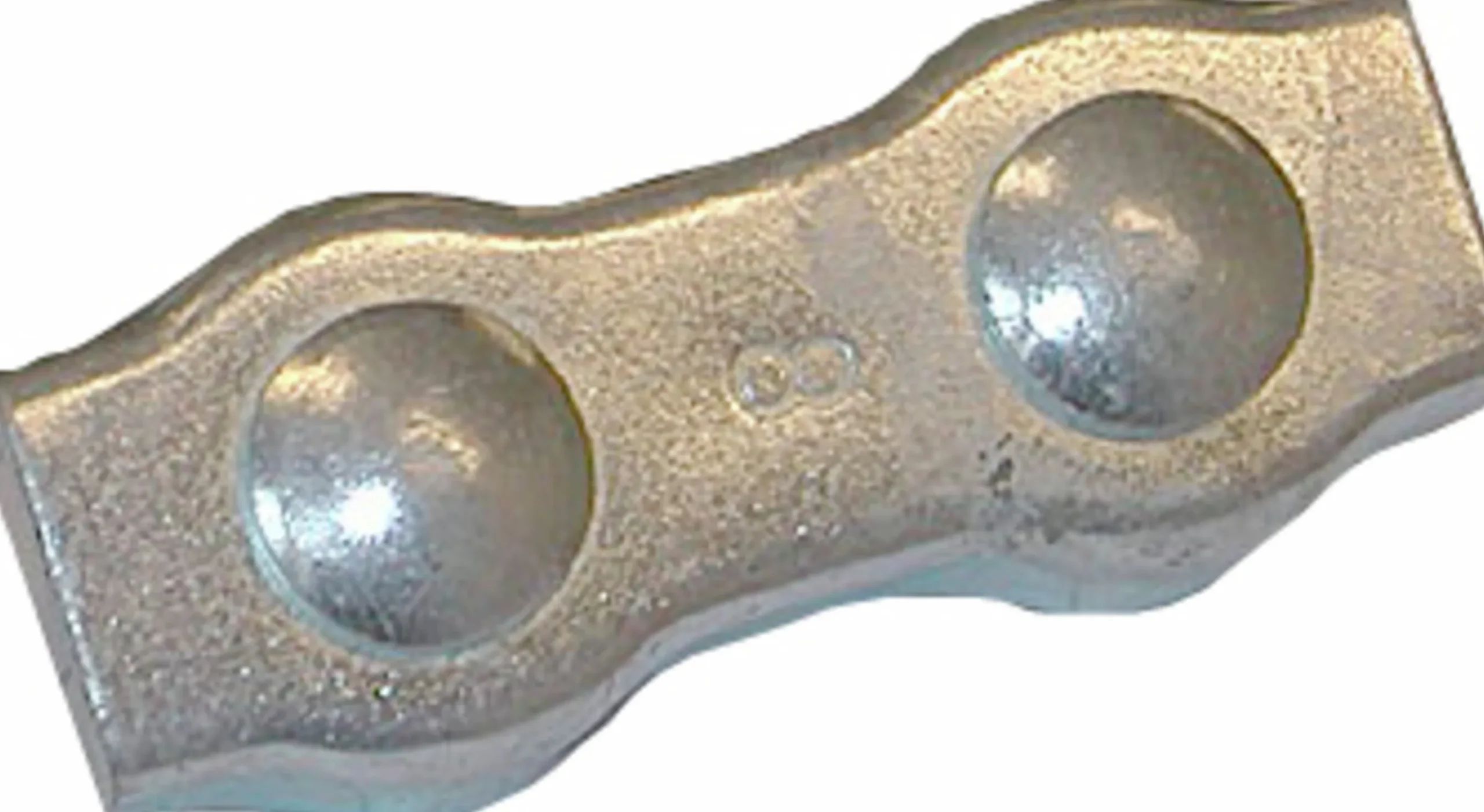 Linlås Farming Duplex galvaniserade 2mm 4-p