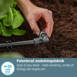 L-koppling Gardena MicroDrip 1/2" 2-p