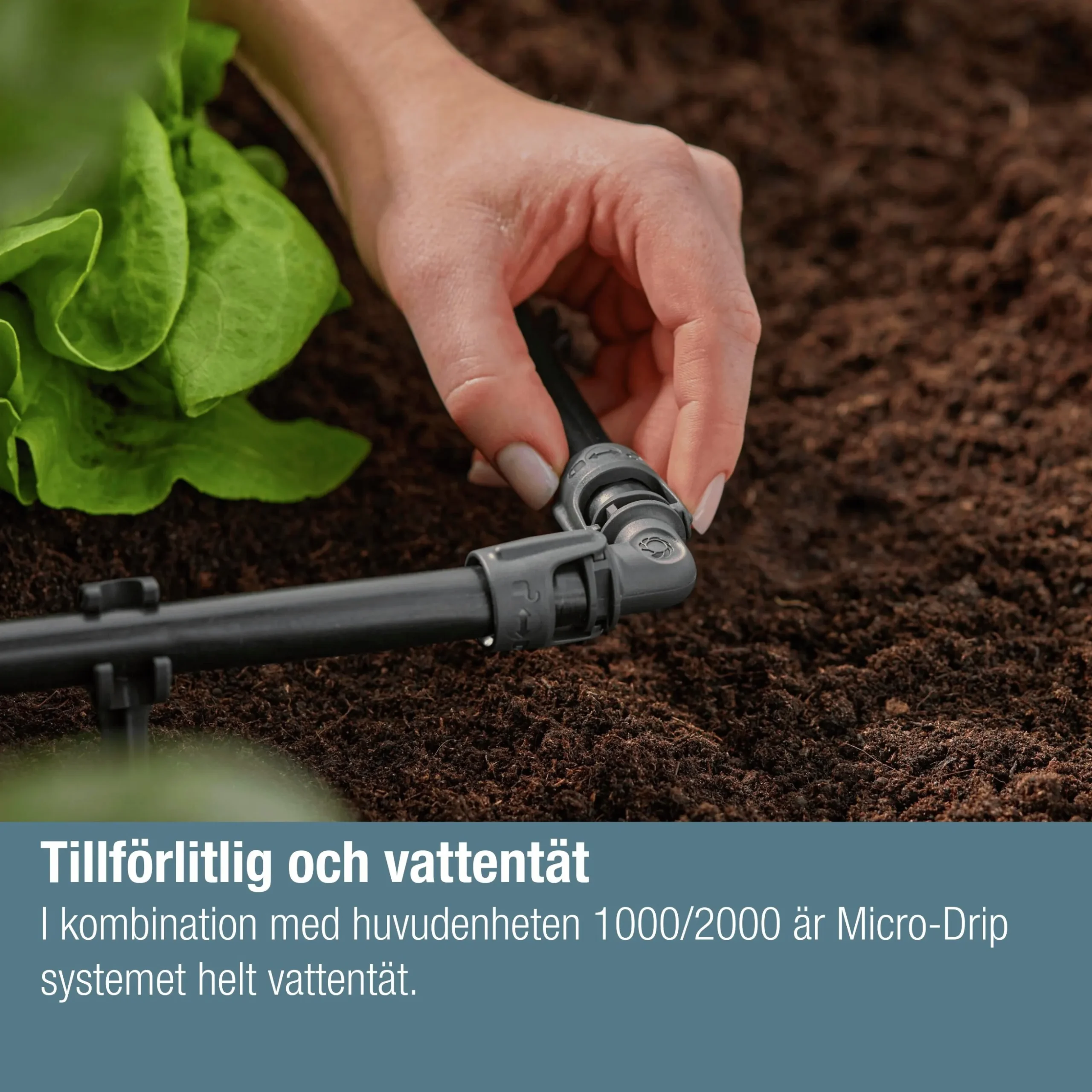 L-koppling Gardena MicroDrip 1/2" 2-p