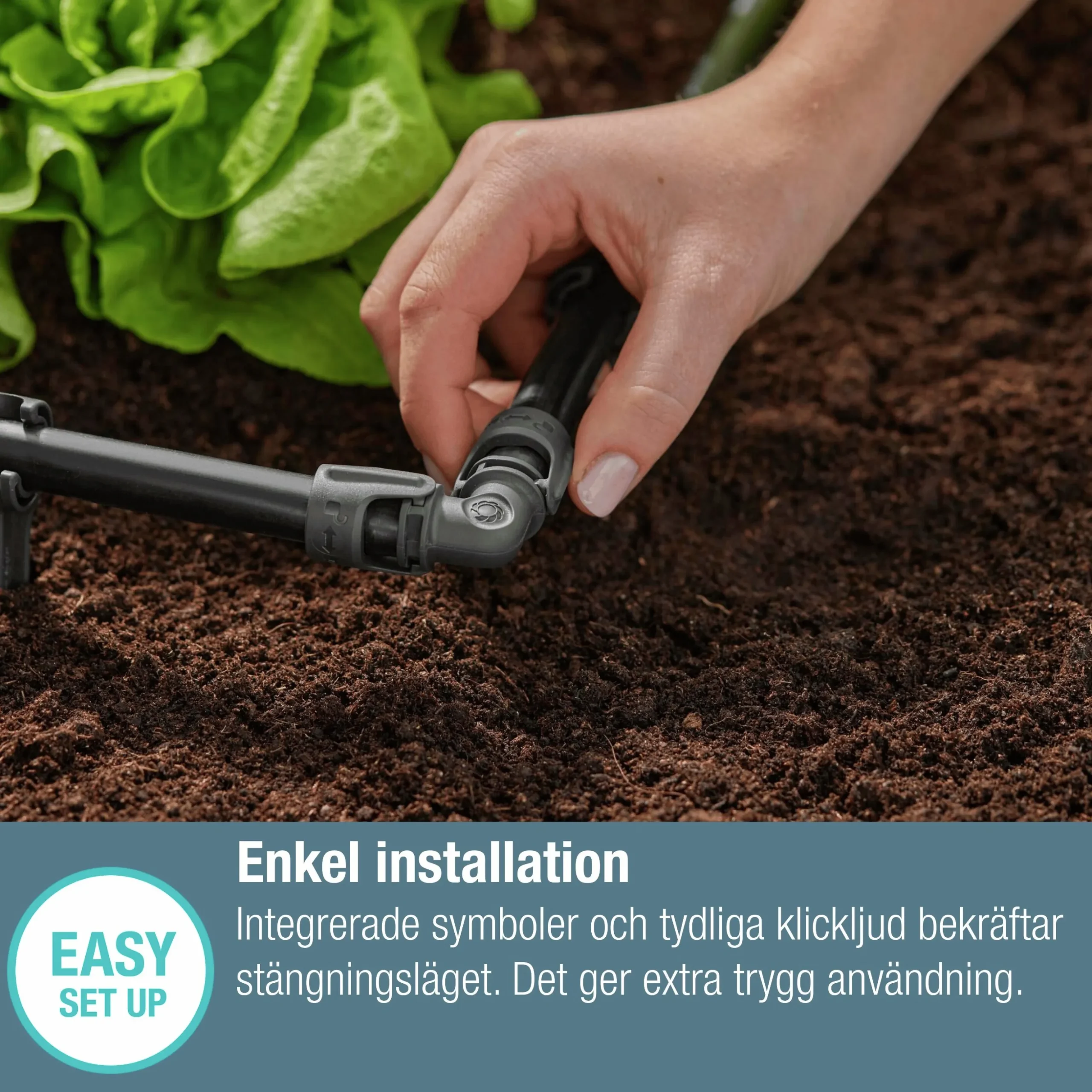 L-koppling Gardena MicroDrip 1/2" 2-p
