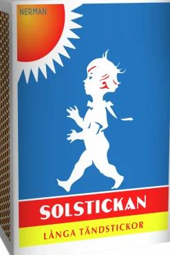 Långa tändstickor Solstickan 4-p