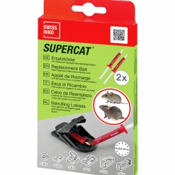 Lockmedel Swissinno SuperCat Universal till mus- & råttfälla 2-p