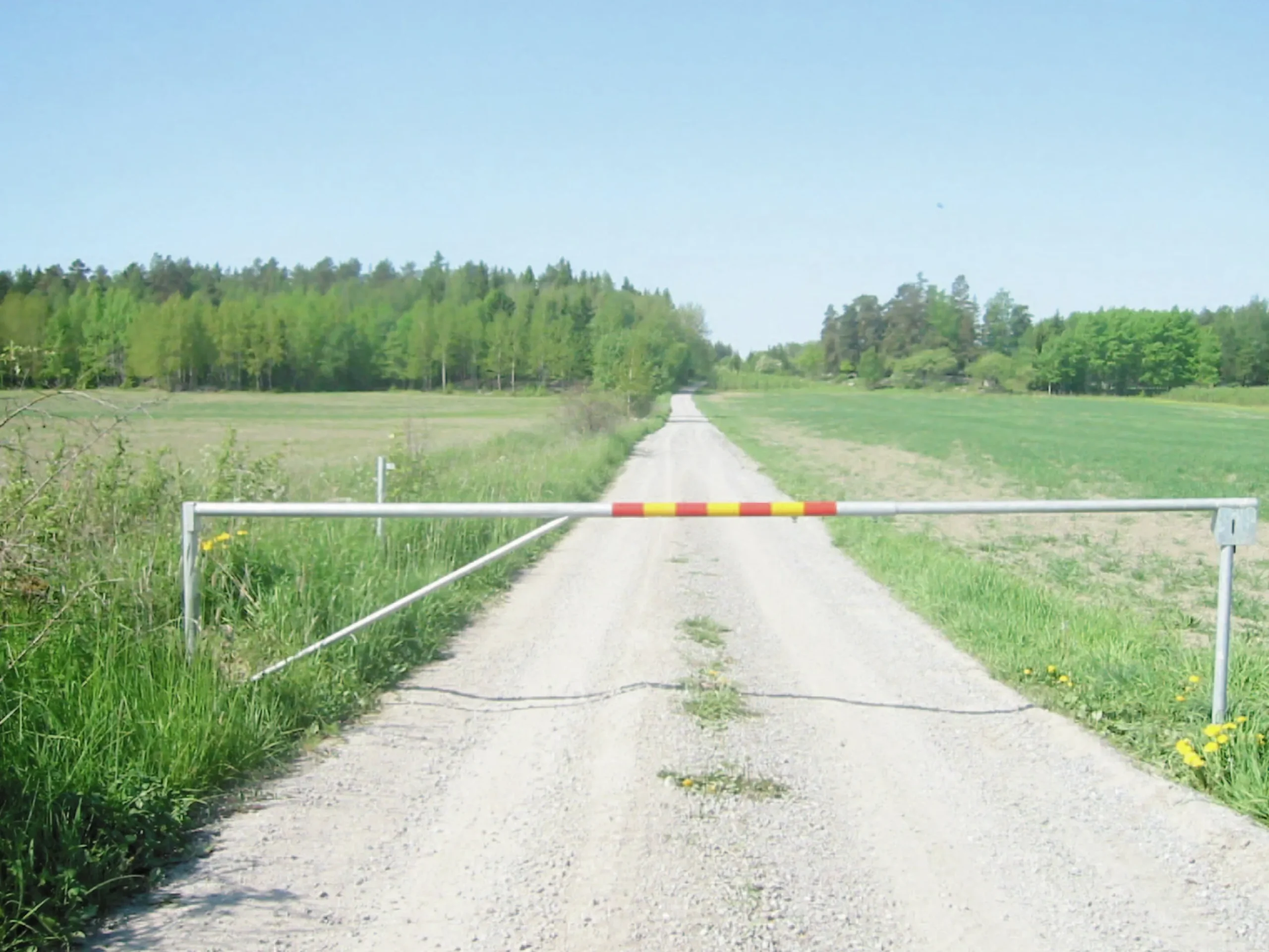 Låsstolpe Skälby Maskin till vägbom 170cm