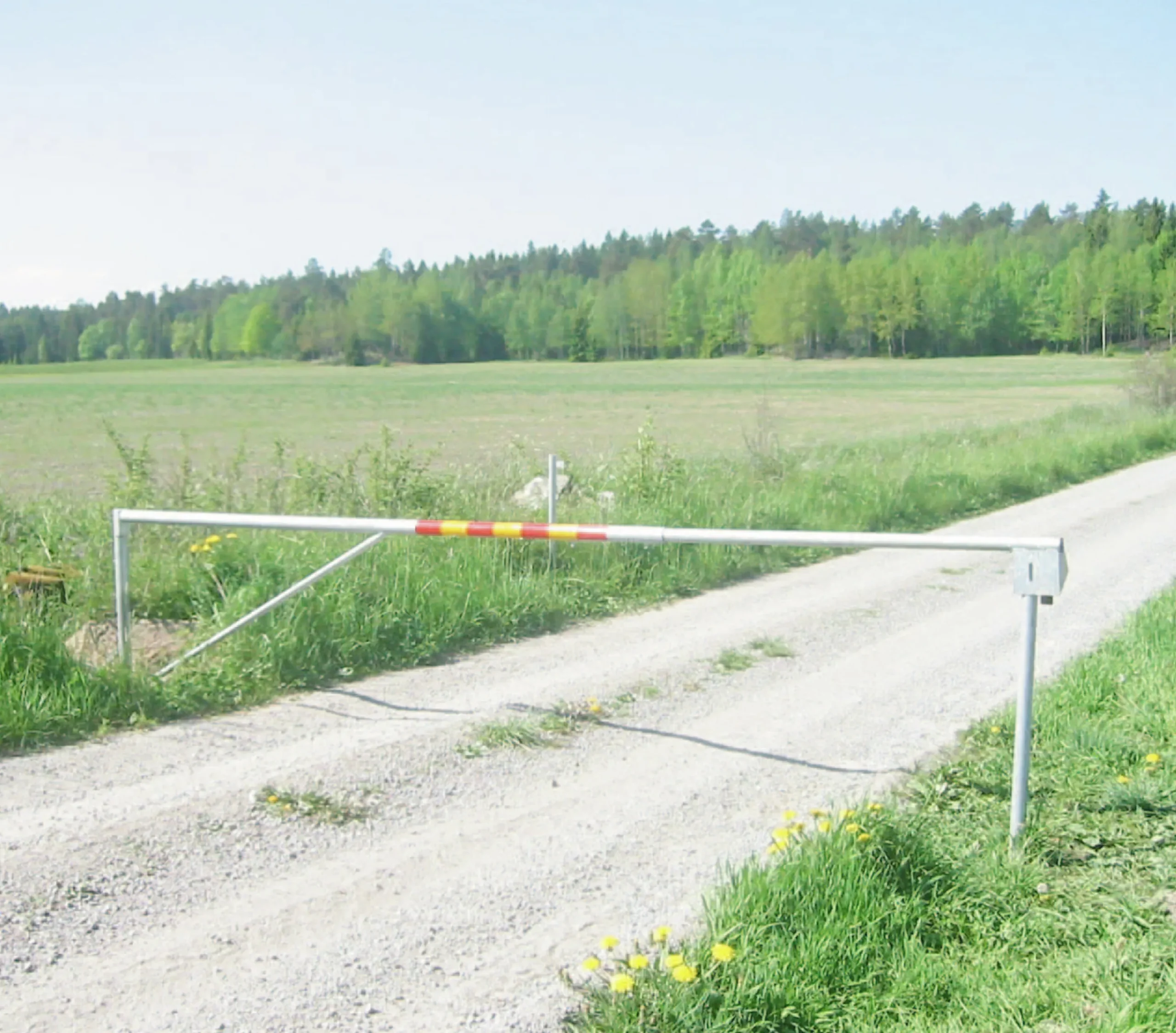 Låsstolpe Skälby Maskin till vägbom 170cm