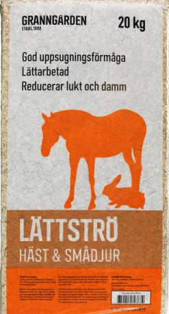 Lättströ Granngården Hampa Häst & Smådjur 20kg