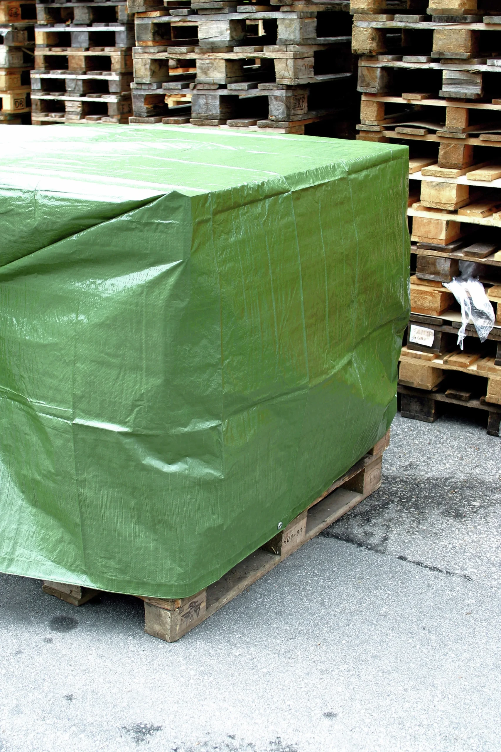 Lättviktspresenning Grön 90g/m² 7,2x12m