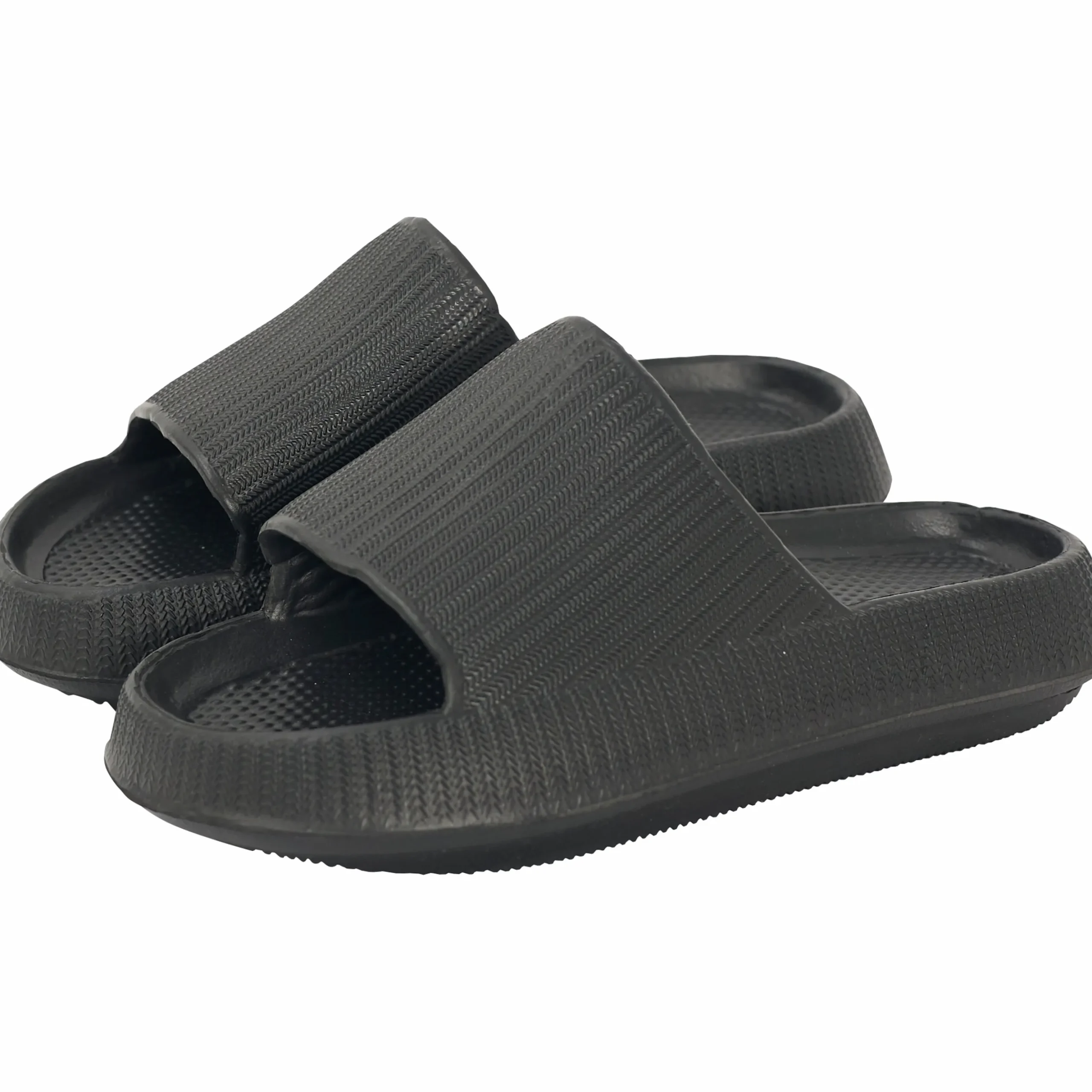 Lättviktstofflor G1880 Recovery Slippers Unisex Svart