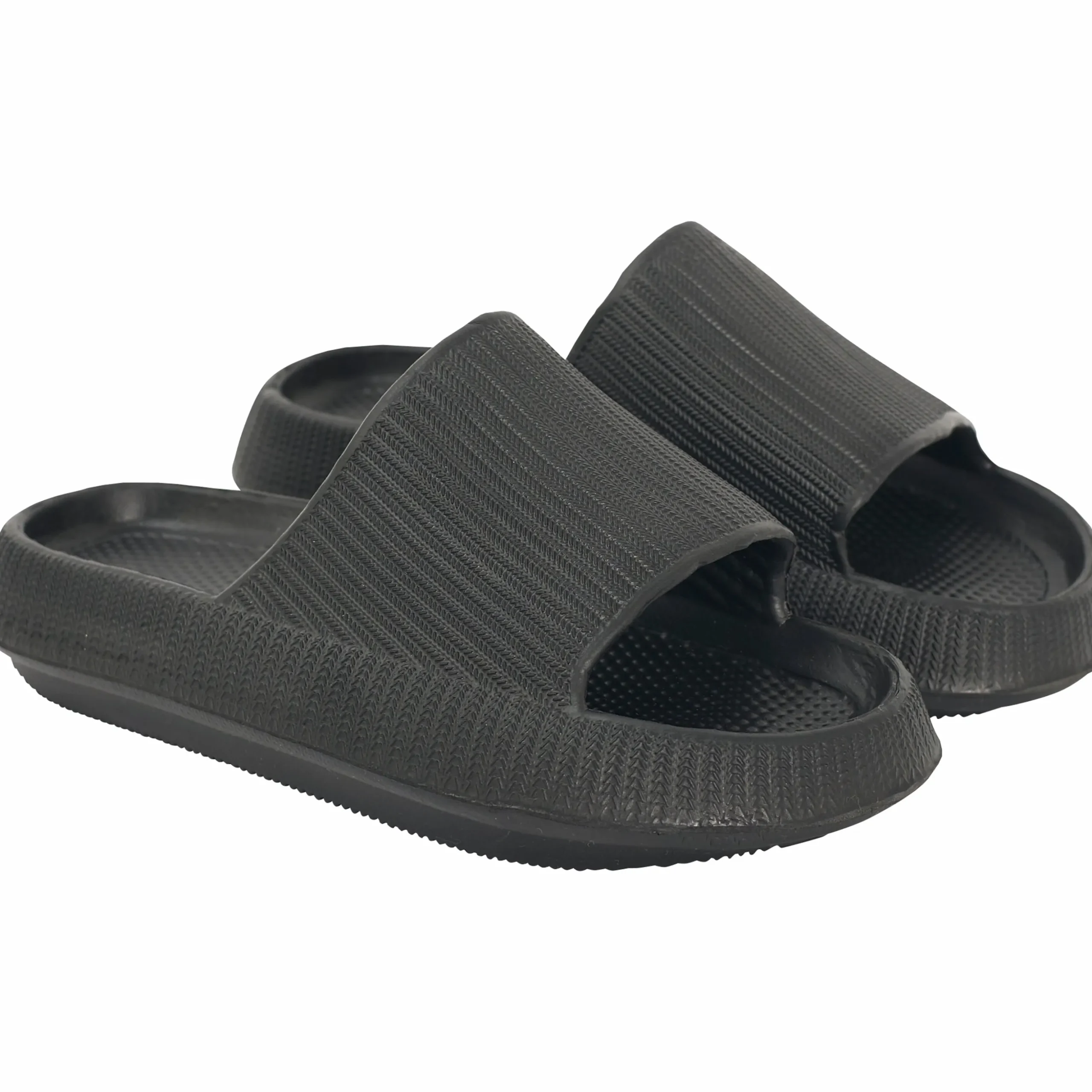 Lättviktstofflor G1880 Recovery Slippers Unisex Svart